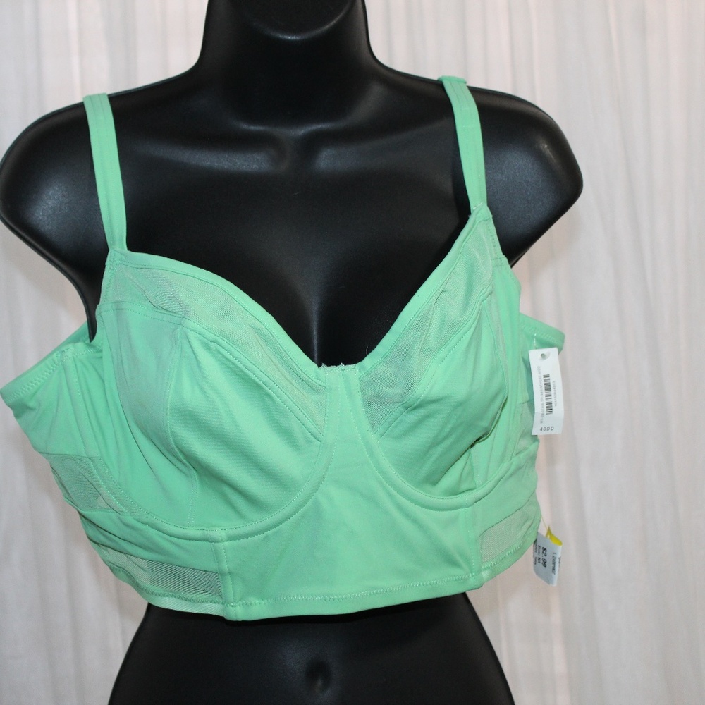 Adore Me Daeny Contour Plus Bikini Top.  Sz. 40DD